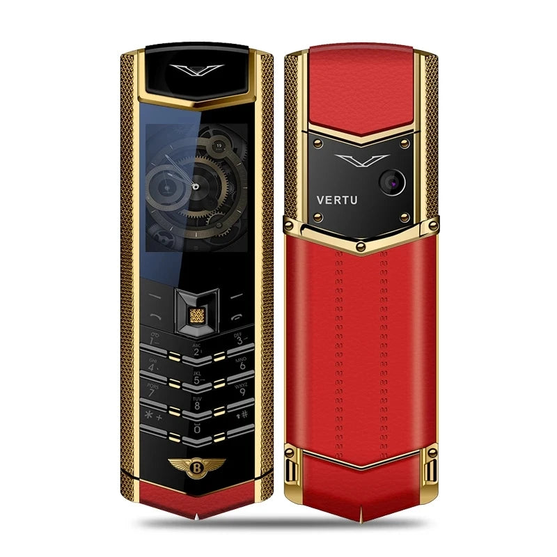 PHONEMAX V9 Téléphone à Touches Métal Luxe 2G Double SIM Bluetooth MP3 FM Clavier Invisible – CLEVI Paris