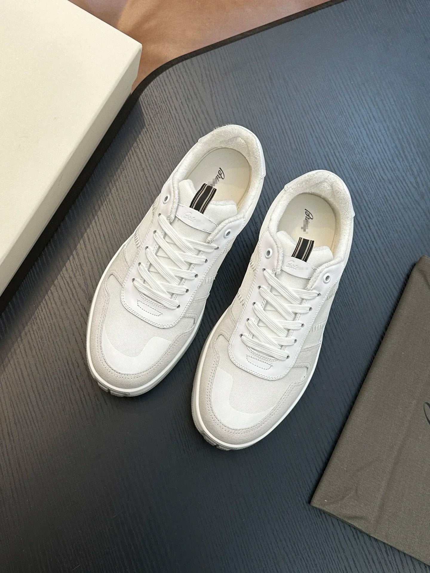 Sneakers Homme Cuir Véritable Respirant Casual Sport EU 38-46 – CLEVI Paris
