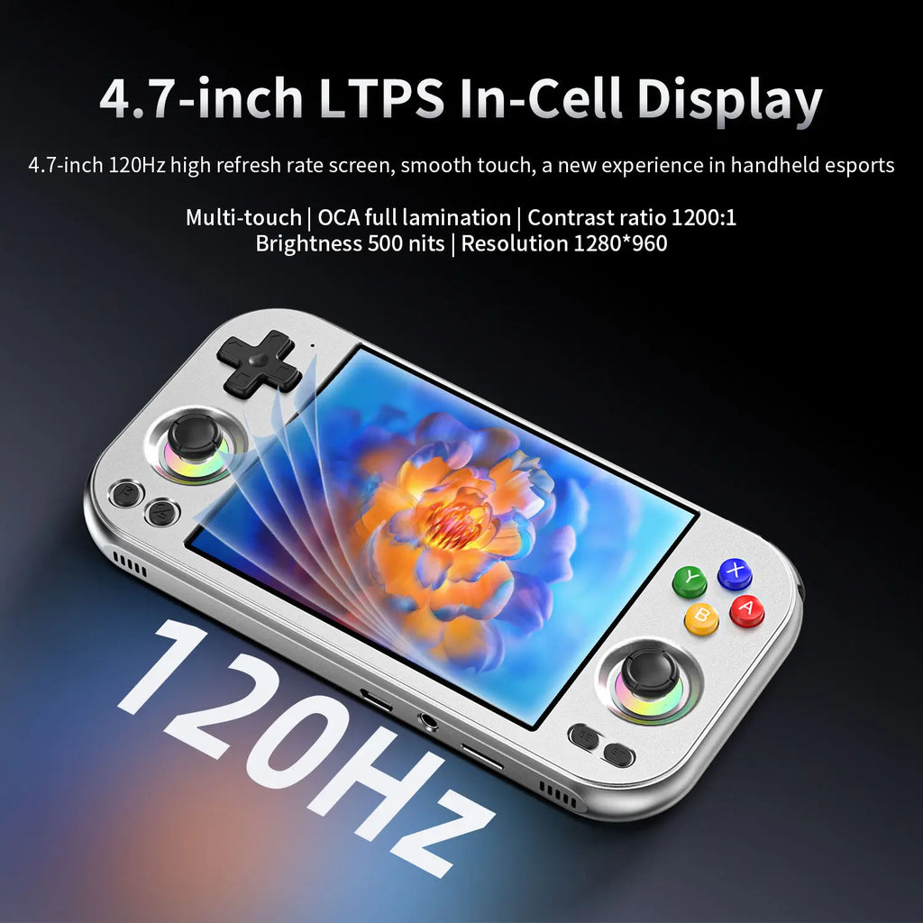 Console Gaming Portable RG477M – Écran LTPS 4,7" | Wi-Fi | PS2