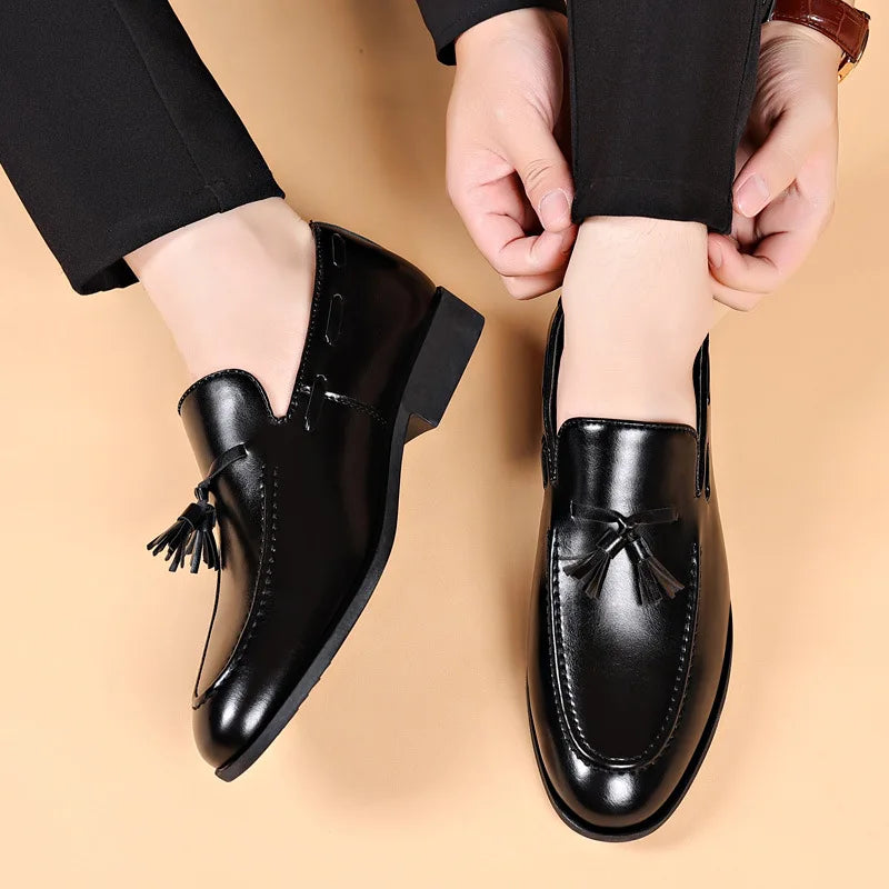 Mocassins homme à bout pointu YDX868 – CLEVI Paris