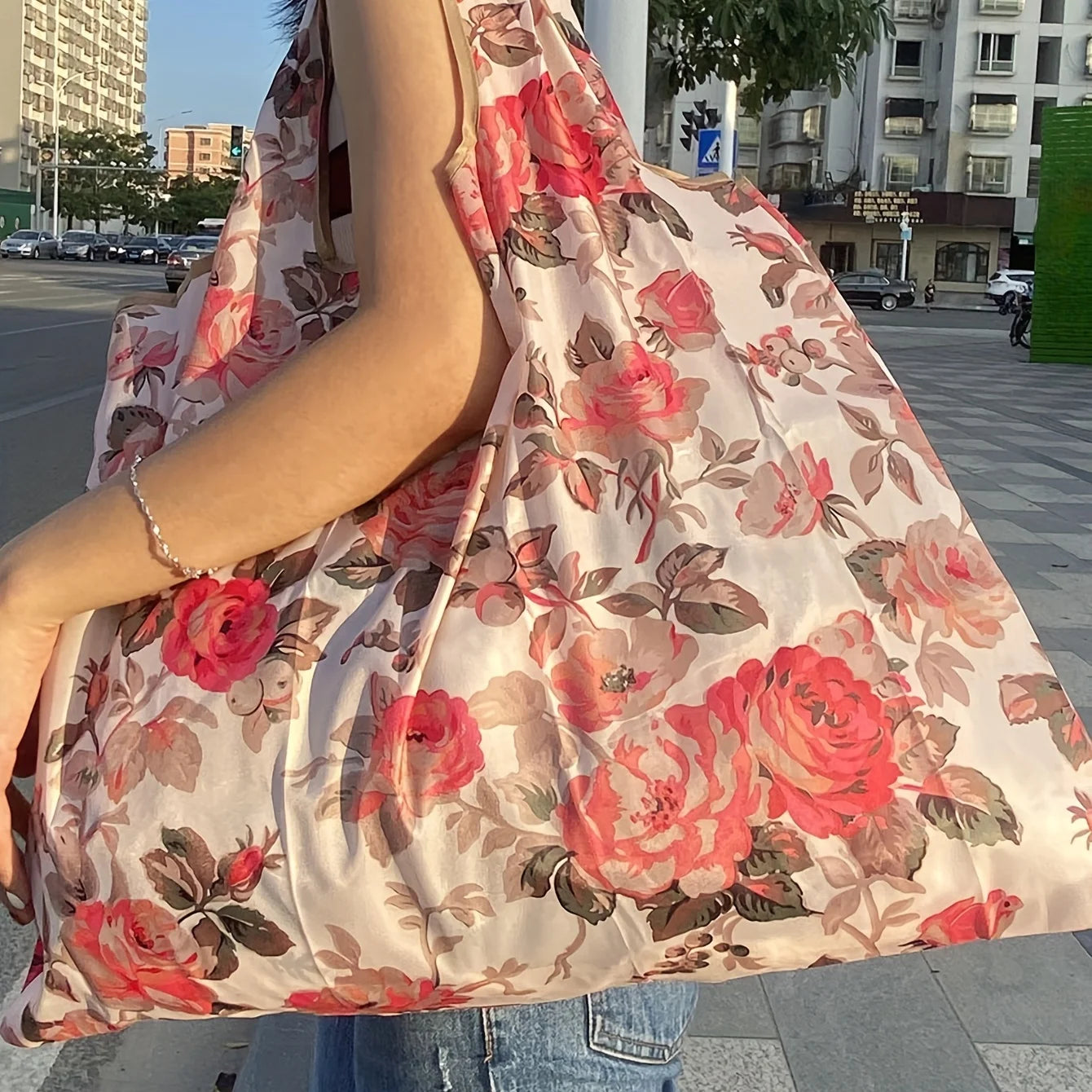 Tote Bag Polyester Grande Capacité | Sac Cabas Léger Pliable 25 Coloris – CLEVI Paris