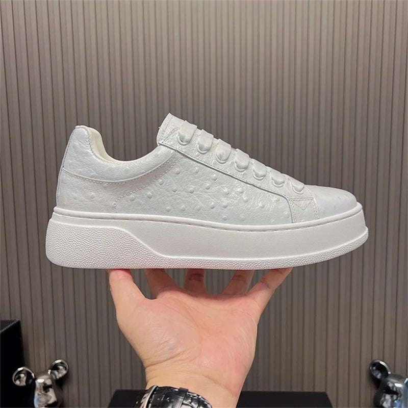 Sneakers homme à semelle épaisse – CLEVI Paris