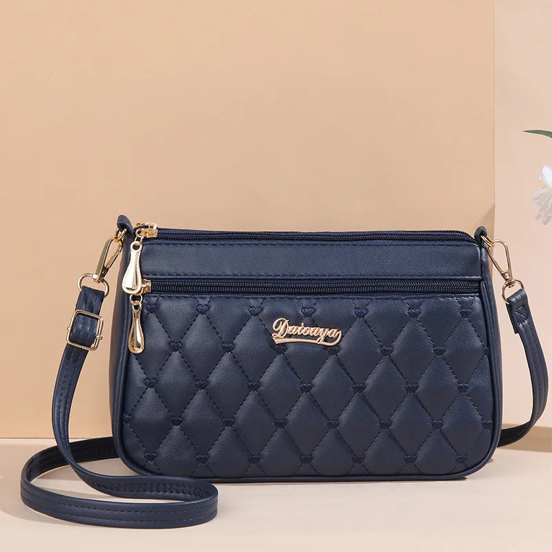 Sac à Main Femme Cuir PU Brodé & Pompon — Bandoulière, Fermeture Éclair, 12 Coloris | CLEVI Paris
