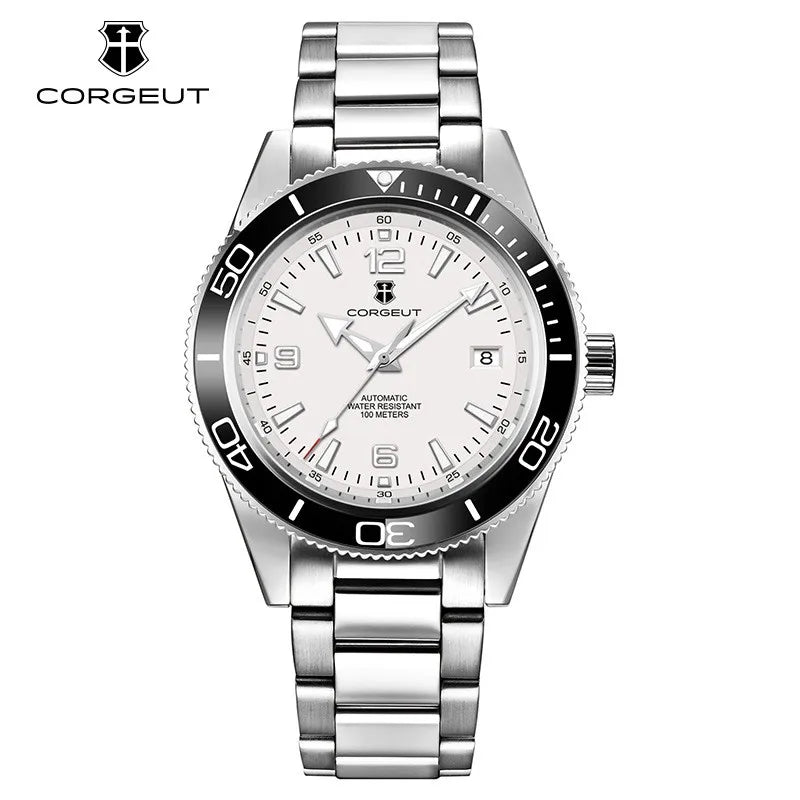 Montre Automatique Homme Corgeut 41mm Saphir Lunette Céramique 200m – CLEVI Paris