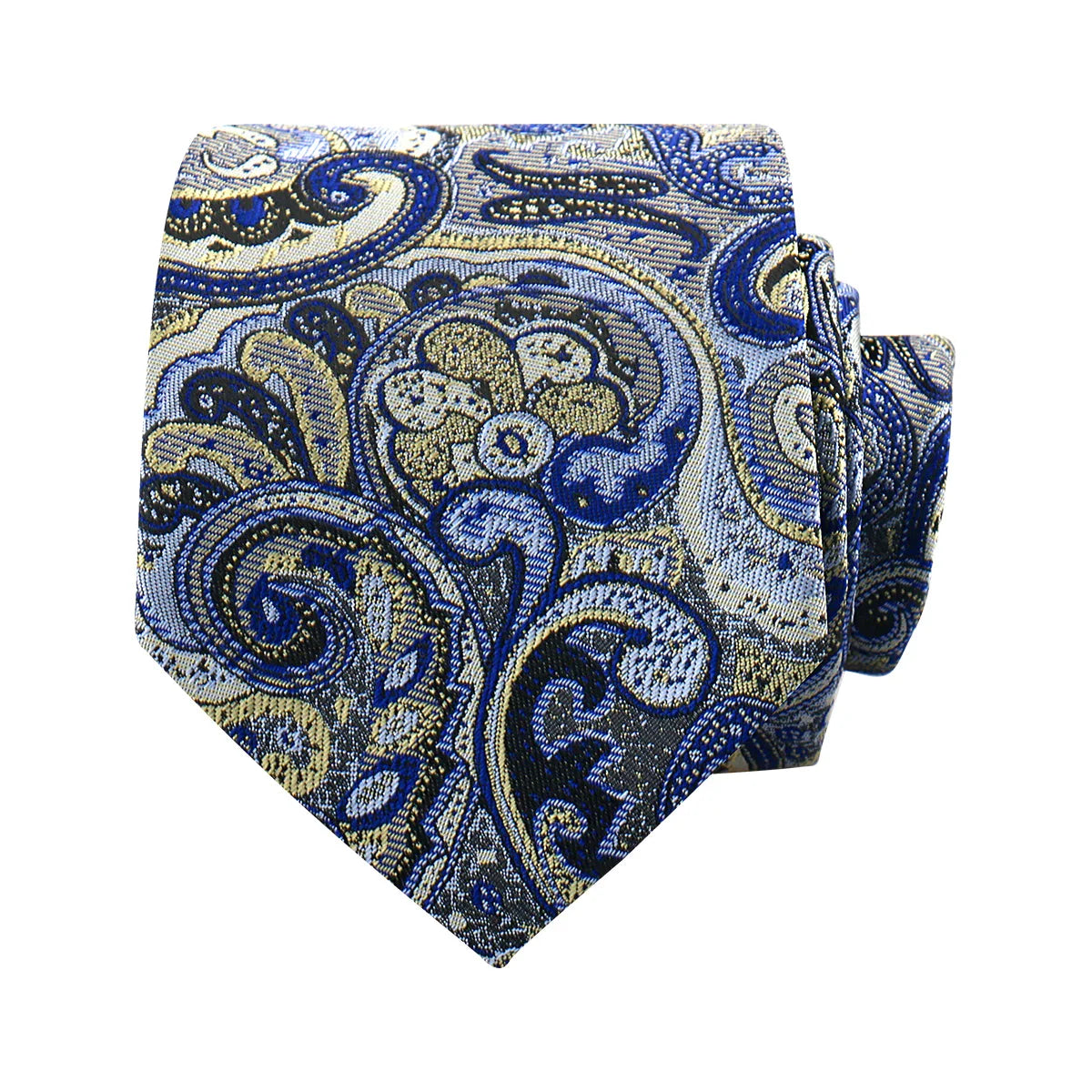 Cravate unisexe jacquard à motifs – CLEVI Paris
