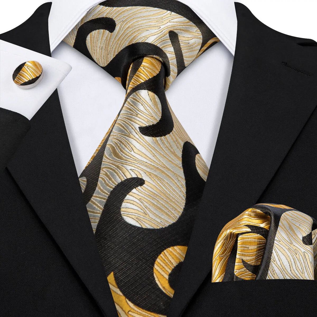 Ensemble cravate homme floral – CLEVI Paris