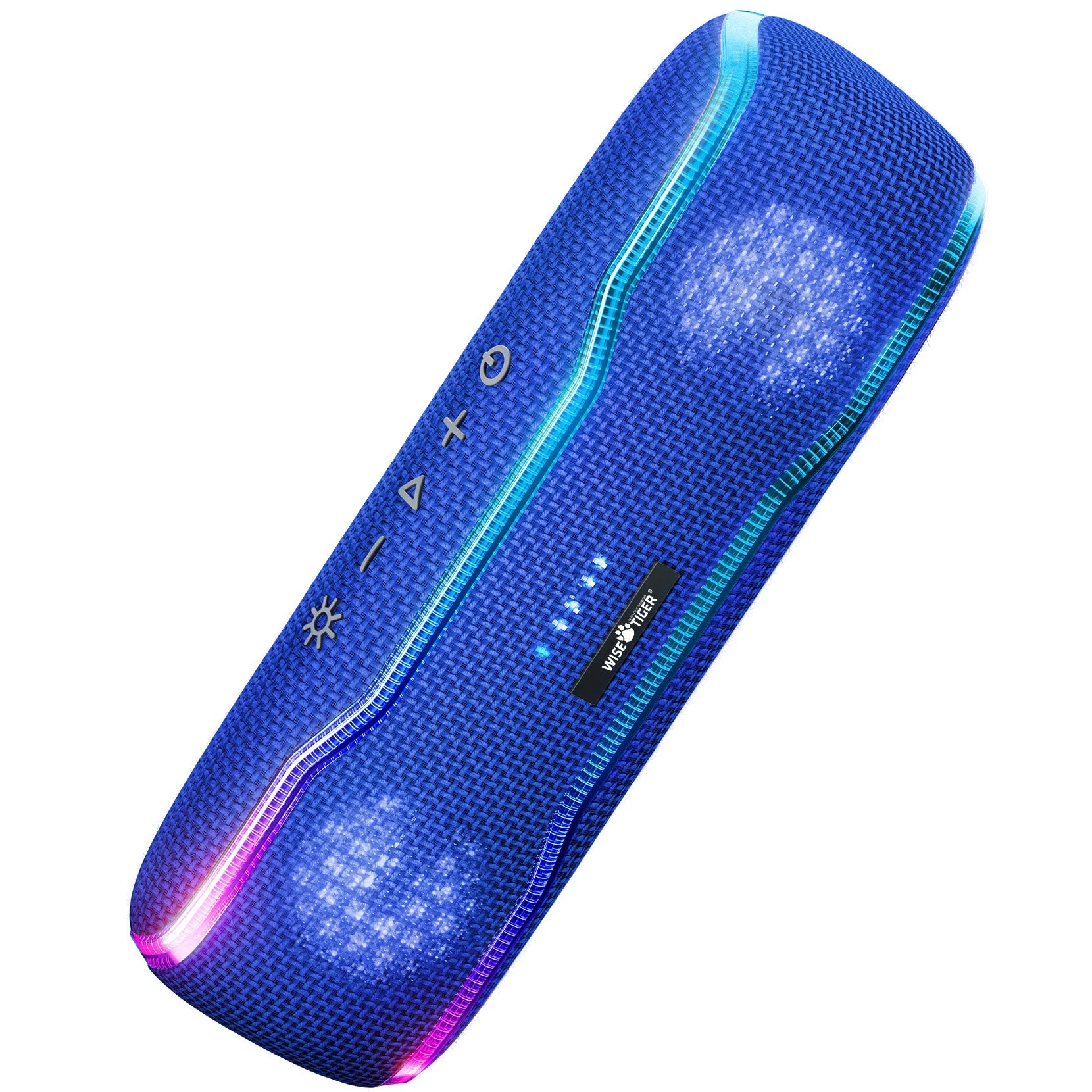 Enceinte Bluetooth Outdoor 25W – IPX7, 24h, Lumières RGB, Stéréo | WISETIGER F10C