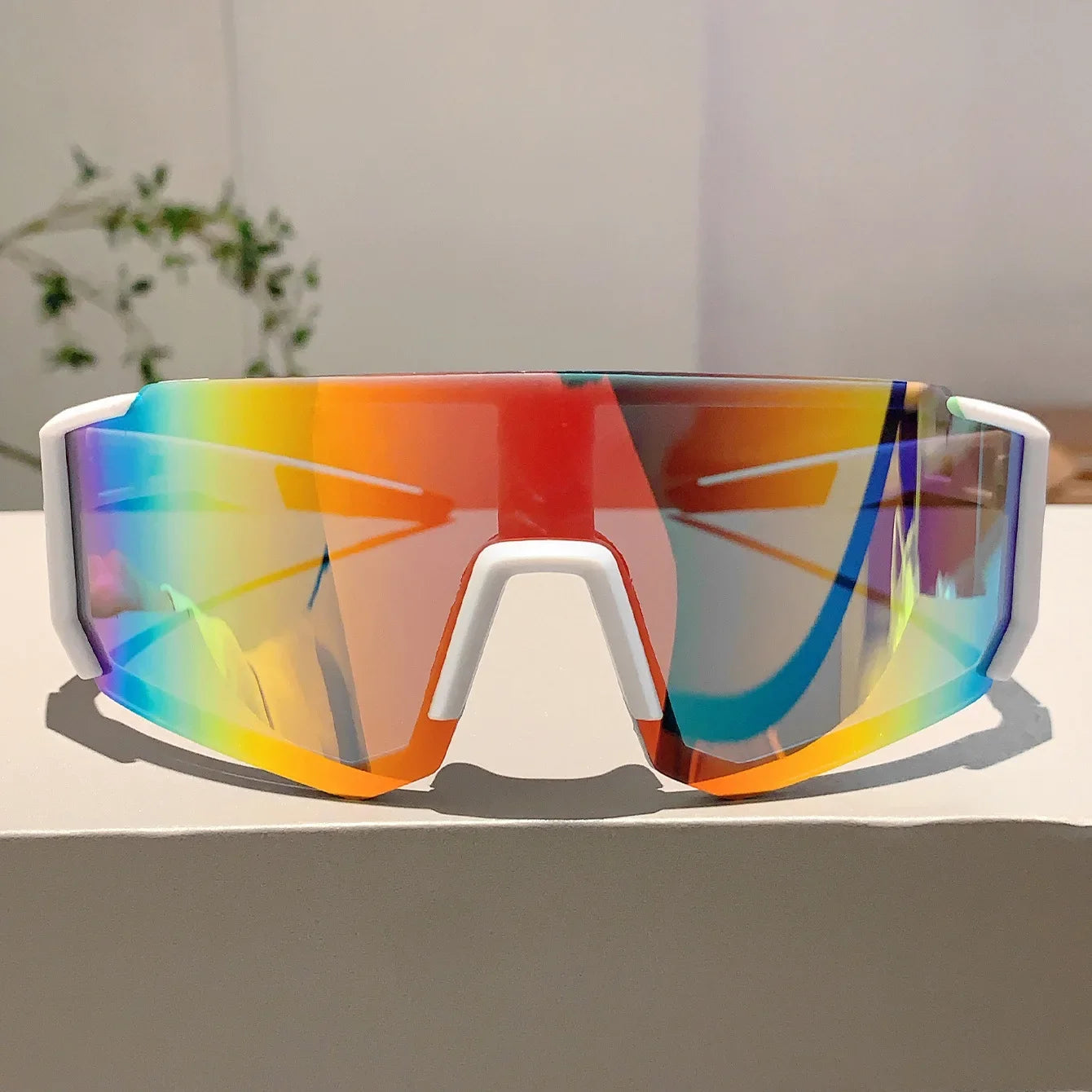 Lunettes de Soleil Oversized Unisexe Miroir UV400 Anti-Reflets 2587 – CLEVI Paris