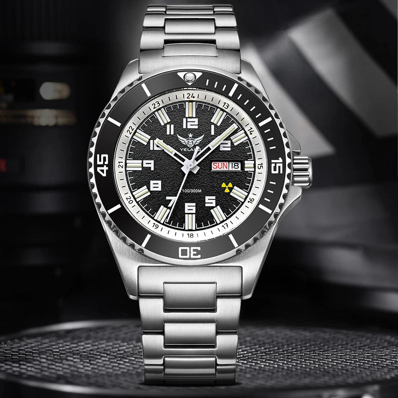Montre YELANG V1031 Diver Automatique Homme Saphir Miyota 8205 300M – CLEVI Paris