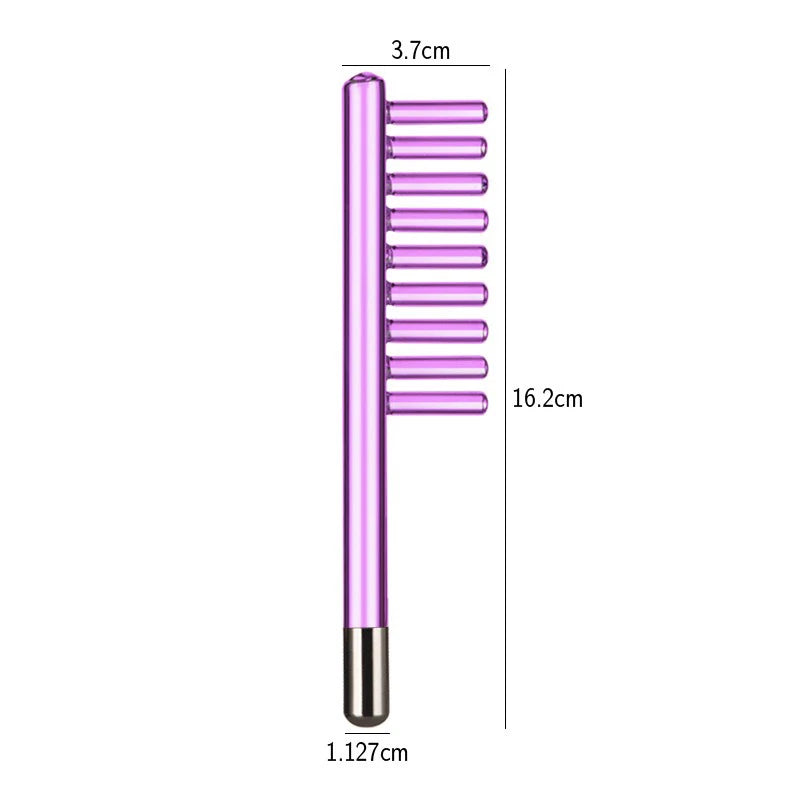 Tubes Électrodes Verre Haute Fréquence | 8 Types 3 Couleurs | Anti-Acné, Lifting & Soin Capillaire – CLEVI Paris