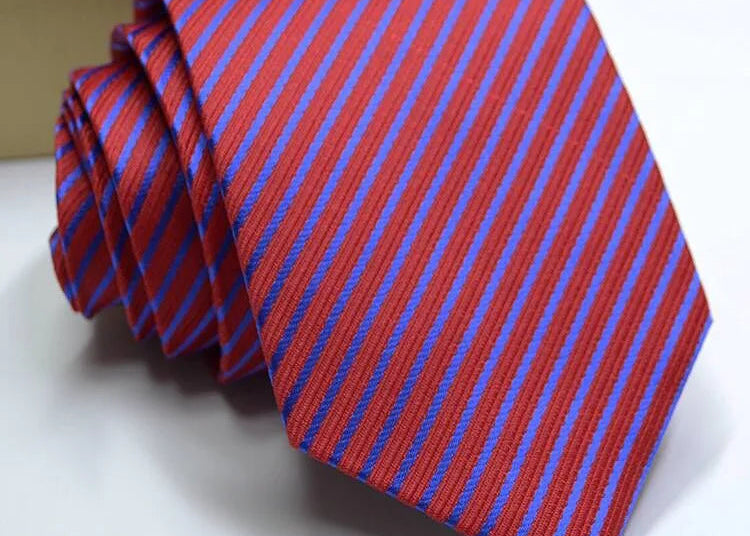 Cravate homme motifs variés 7–8 cm – CLEVI Paris