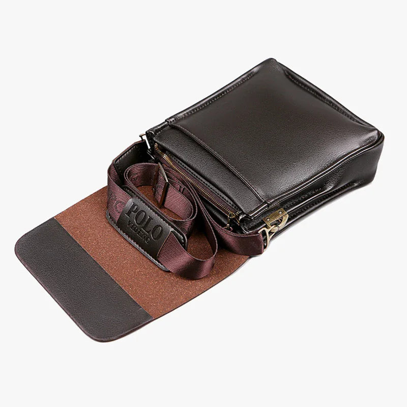 Sac Bandoulière Homme Vertical Business Casual Style Polo – CLEVI Paris