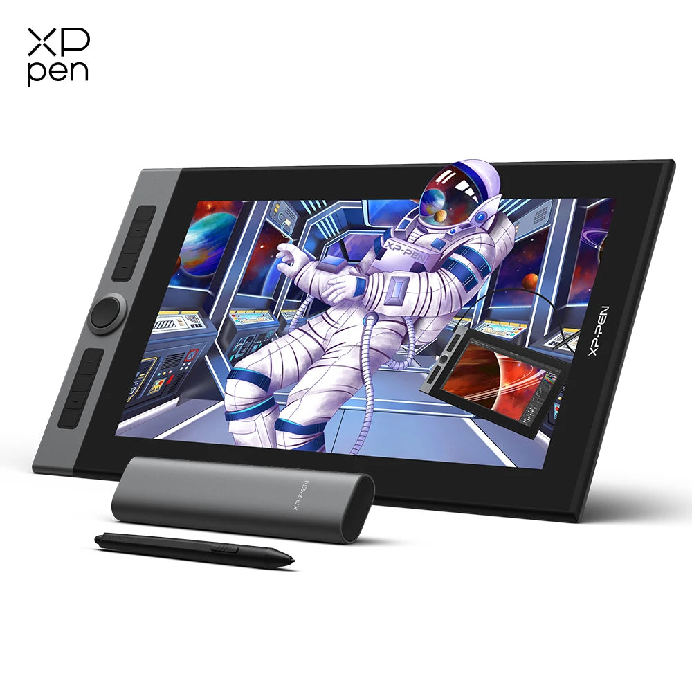 XPPen Artist Pro 16 – Tablette Graphique Écran 15,6" 133% sRGB Stylet X3