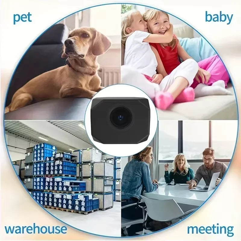 Mini Caméra WiFi DIXSG 1080P HD Hotspot AP Surveillance Maison Portable – CLEVI Paris