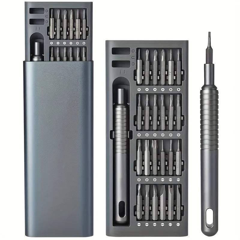 Kit Tournevis 25-en-1 Têtes Plates & Cruciformes — CLEVI Paris