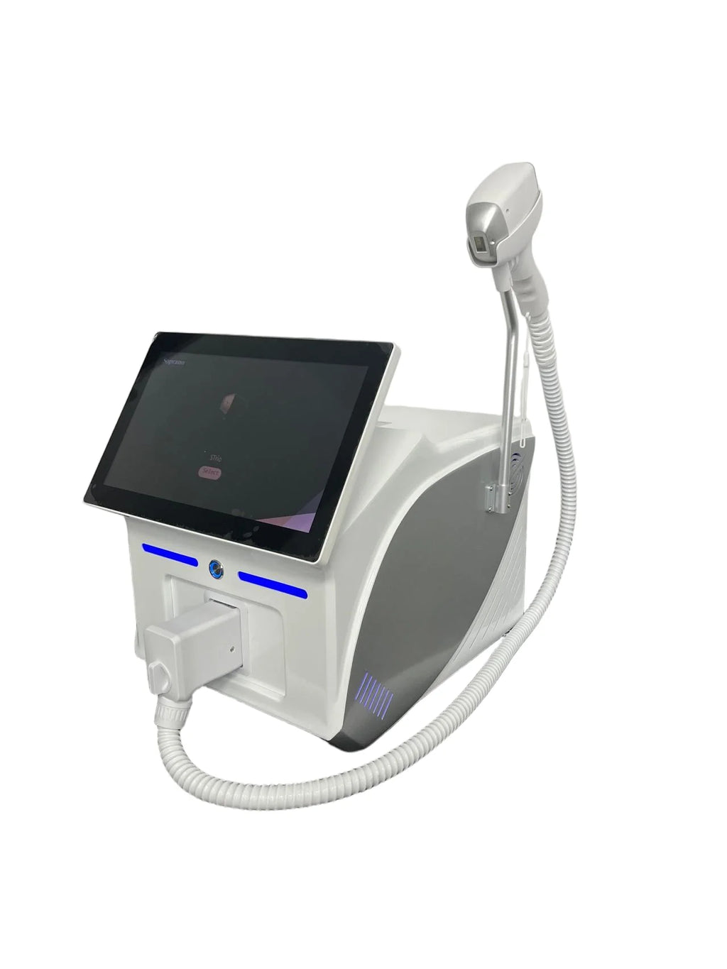 Machine Laser Diode Professionnelle Épilation Définitive | 4 Longueurs d’Onde 755-808-940-1064nm | 3000W / 4000W – CLEVI Paris
