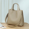 Sac à Main Cuir Vachette Femme Tote Zip – CLEVI Paris