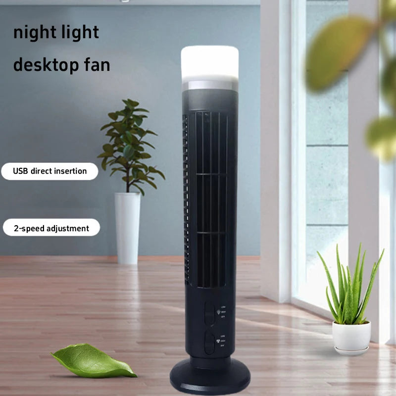 Mini ventilateur tour de bureau USB – CLEVI Paris