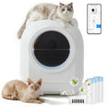 Litière autonettoyante connectée pour chat – CLEVI Paris