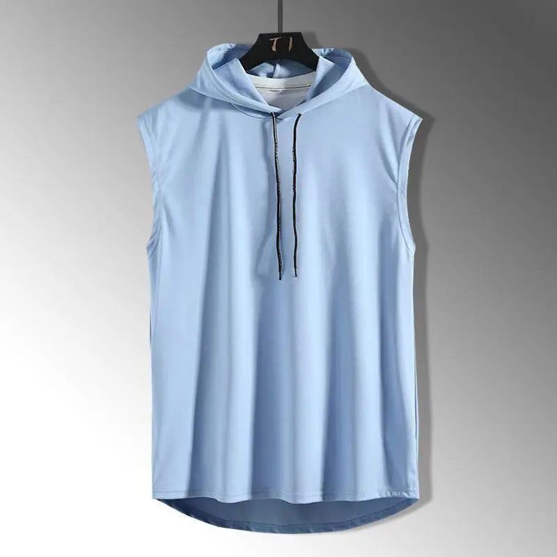Débardeur Homme à Capuche – Style Hip Hop Streetwear Sans Manches