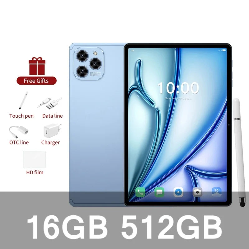 Tablette K-Touch 16 Pro 10,1" Android 5G – 10000mAh | Double SIM | Version Globale