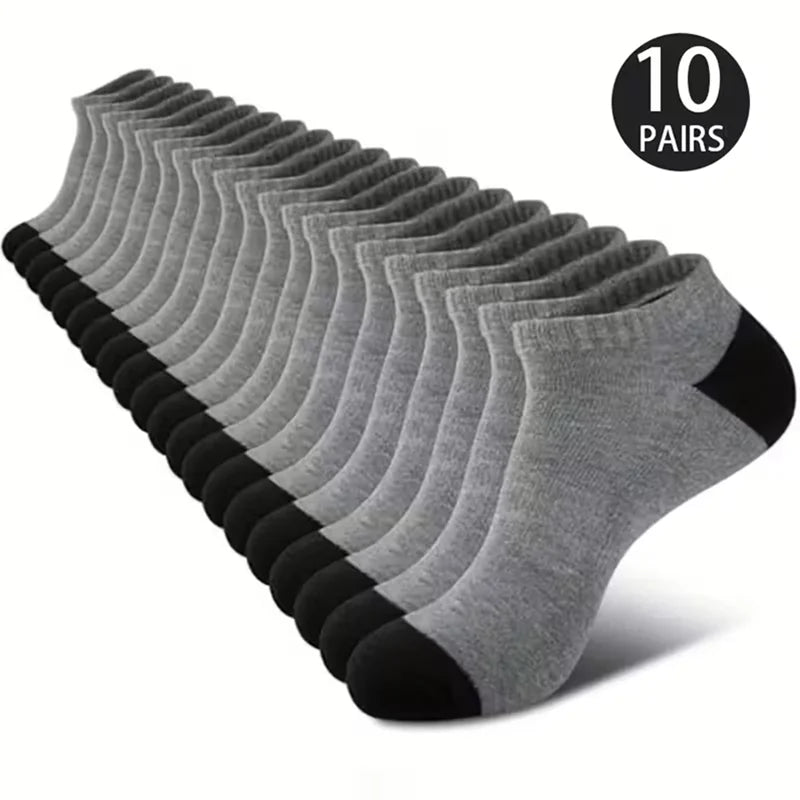 Chaussettes Basses Unisexes — Lot de 5 à 50 paires — CLEVI Paris