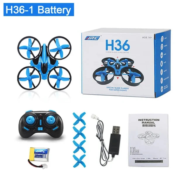 Mini Drone H36 6 Axes – Mode Sans Tête, Flip 360°, Retour Auto, Cadeau Enfant