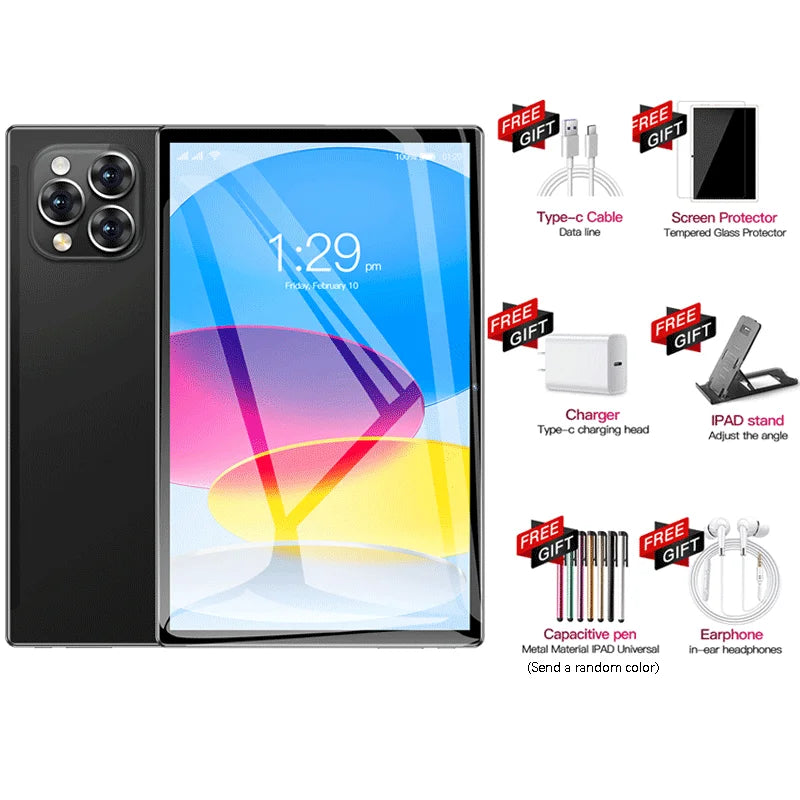 Tablette Pad 15 Pro 11" – Android 16, 5G, Dual SIM, jusqu’à 24Go/2To