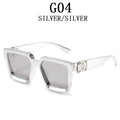 Lunettes de Soleil Carrées Vintage UV400 Unisexe – CLEVI Paris