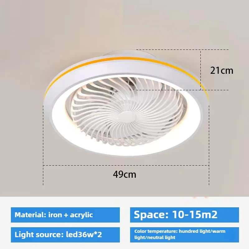 Plafonnier ventilateur avec télécommande – CLEVI Paris