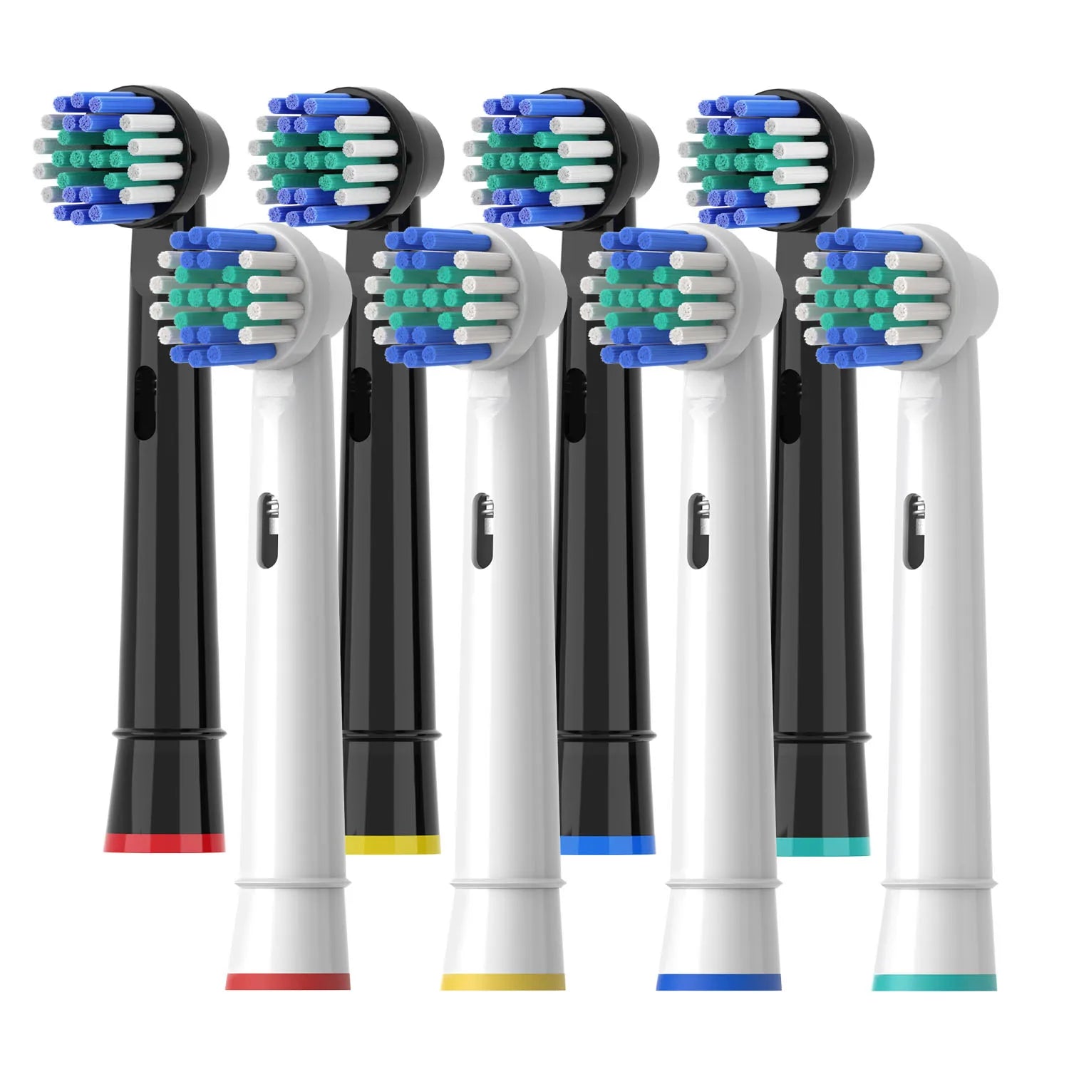 Têtes de Remplacement Brosse à Dents Électrique | Compatible Oral-B D100 D25 D30 D32 – CLEVI Paris