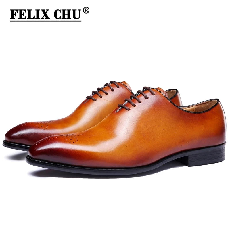 Chaussures Oxford homme en cuir à lacets – CLEVI Paris