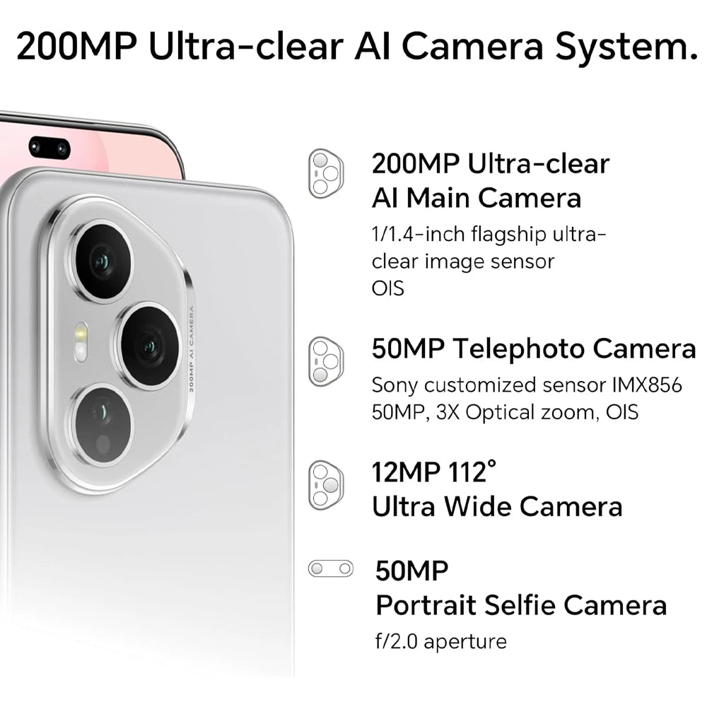 Smartphone HONOR 400 Pro 5G 512 Go – CLEVI Paris