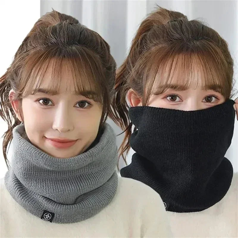 Tour de Cou Tricoté | Snood Chaud Polyester, Unisexe, Outdoor Hiver – CLEVI Paris