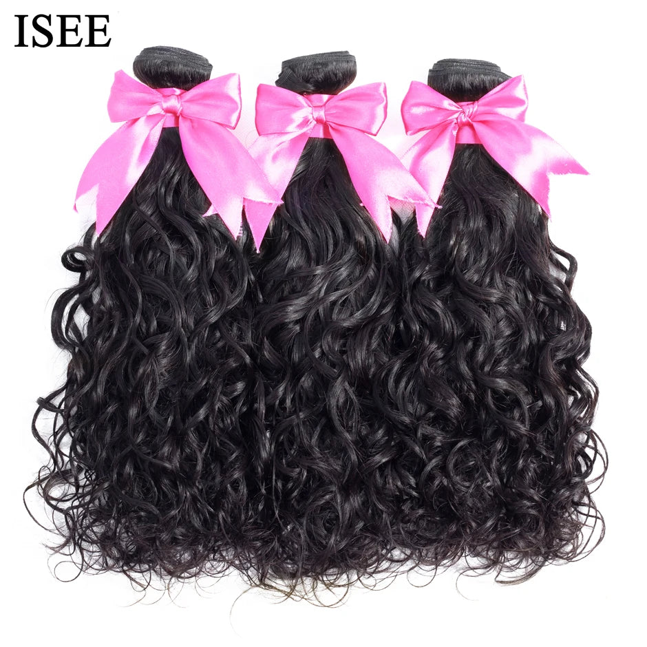 Bundles cheveux humains ondulés avec closure – CLEVI Paris