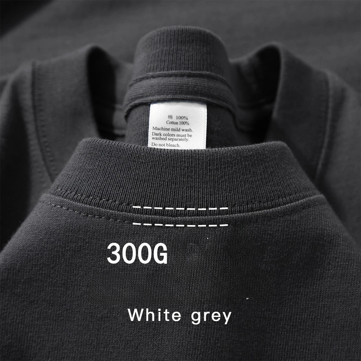 T-Shirt Unisexe 100% Coton 300g Col Rond Coupe Loose 7 Coloris – CLEVI Paris