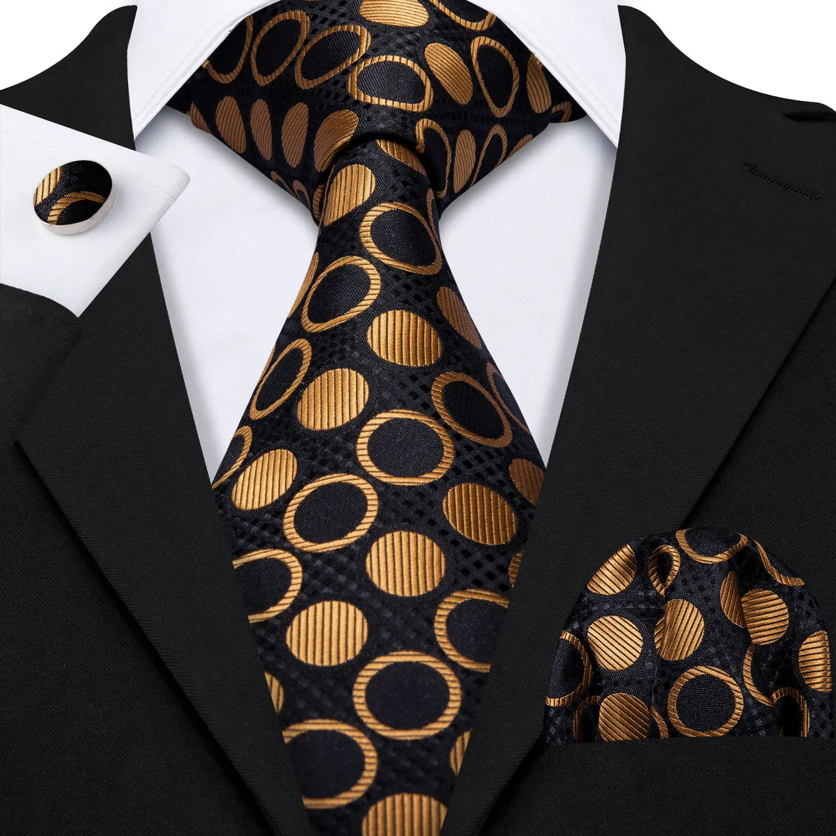 Ensemble Cravate Jacquard Homme – CLEVI Paris