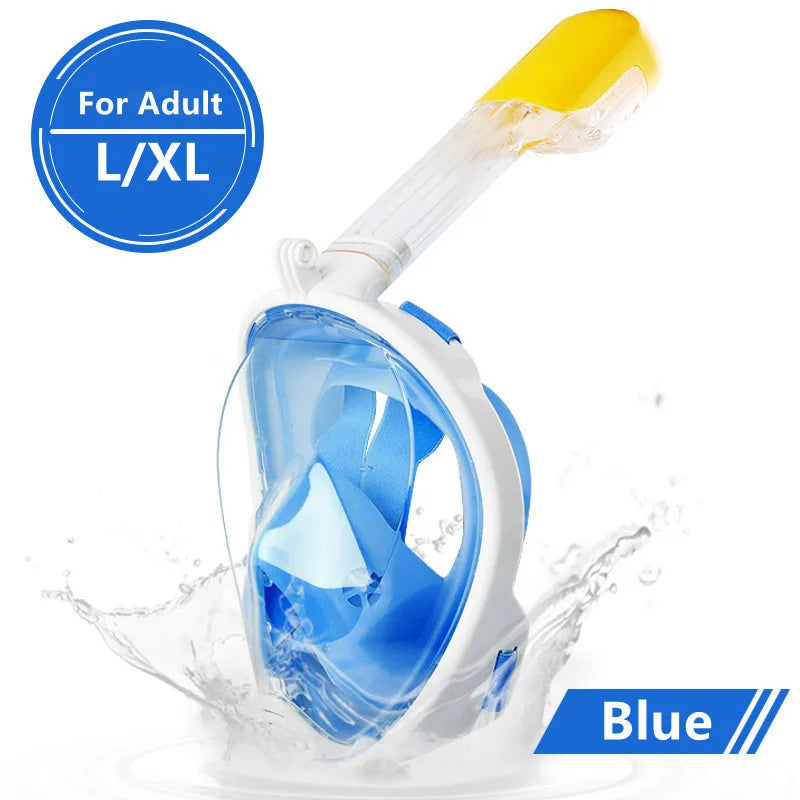 Masque de Plongée Intégral Anti-buée XIAOTREE – Snorkeling Adultes & Enfants – CLEVI Paris