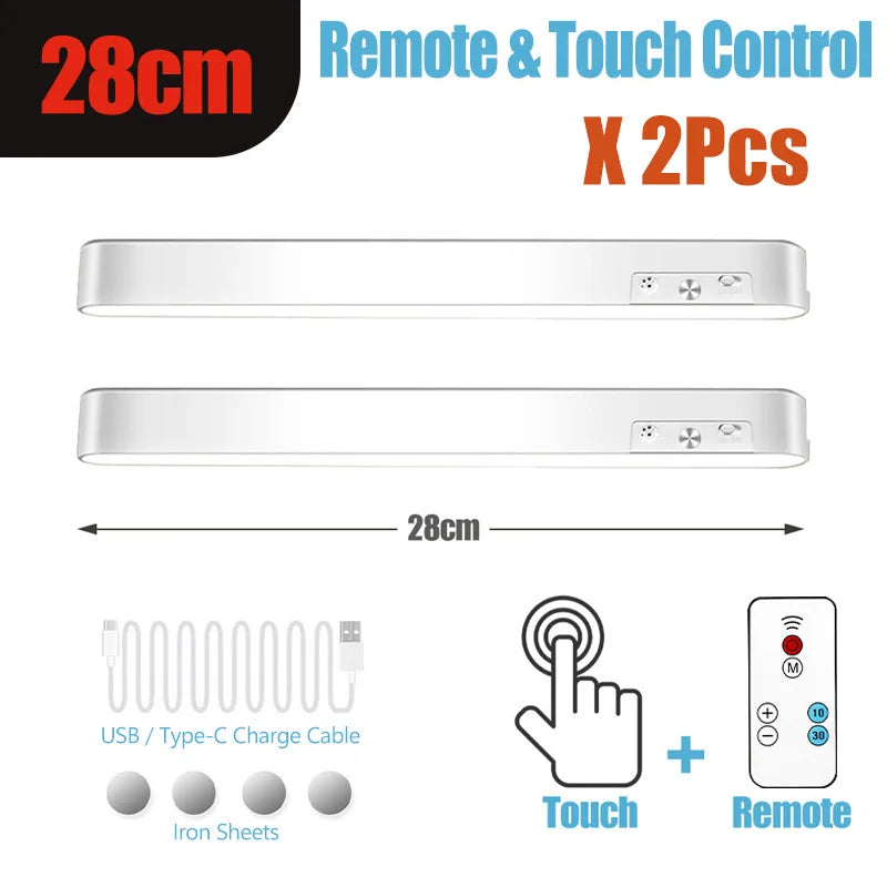 Barre LED Rechargeable avec Télécommande — CLEVI Paris