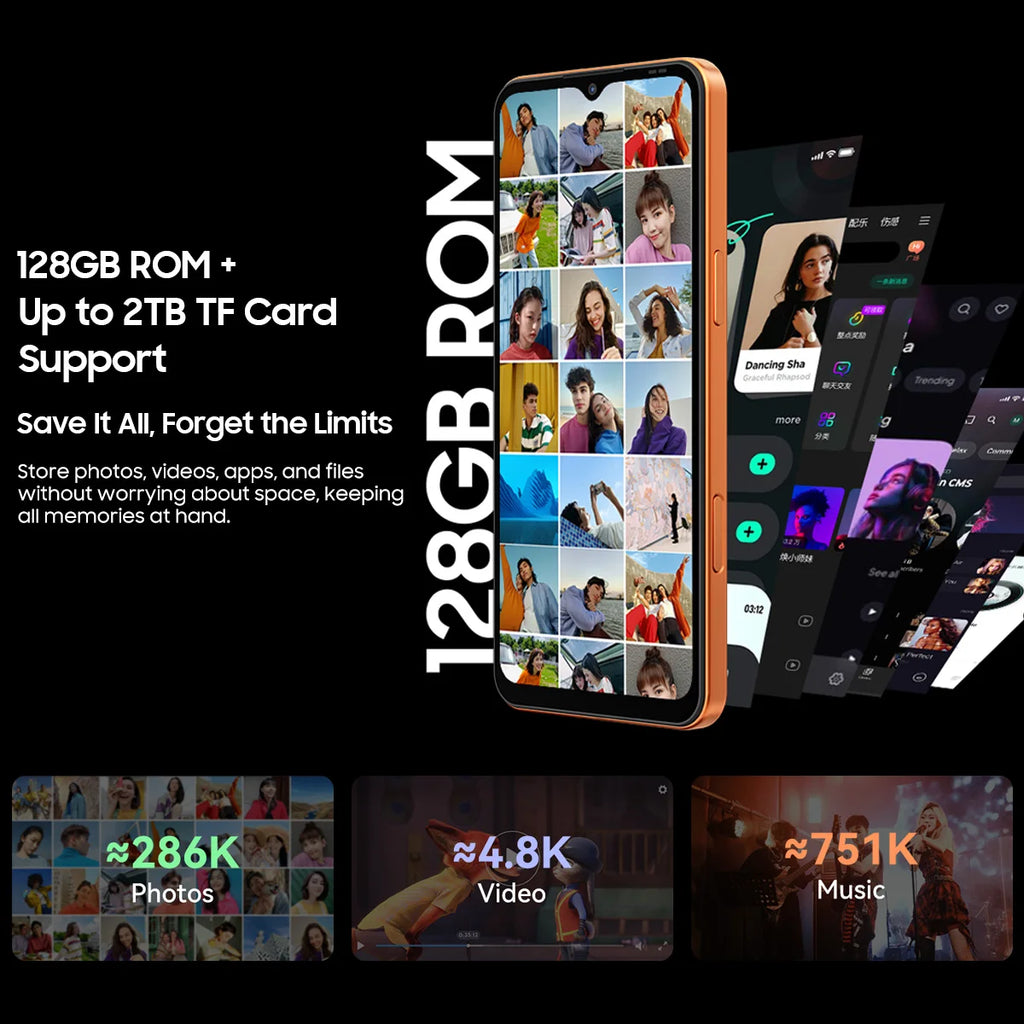 Blackview WAVE 7C Smartphone 4G Android 16 6,56" IPS 5000mAh 32MP Double SIM – CLEVI Paris
