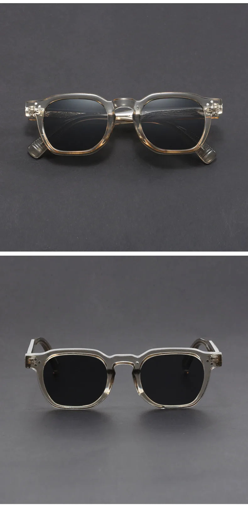 Lunettes de soleil rétro à verres dégradés – CLEVI Paris