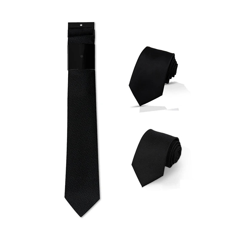 Ensemble de 2 cravates homme élégantes – CLEVI Paris