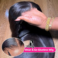 Perruque HD Lace Bone Straight Cheveux Humains Indiens Remy – Glueless 5x5 / 13x4 Prête à Porter – CLEVI Paris