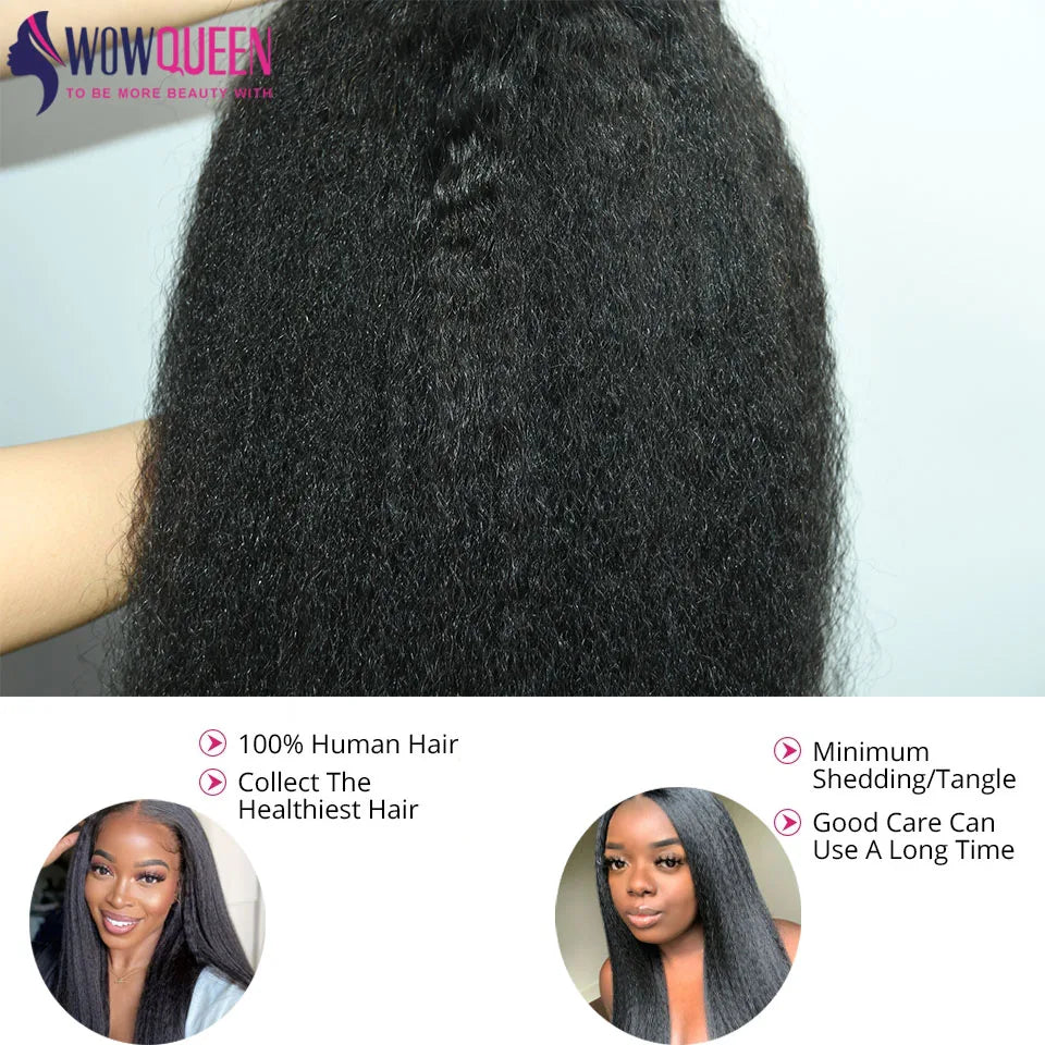 Kinky Straight Bundles Cheveux Humains Yaki Straight 12A Remy Hair – CLEVI Paris