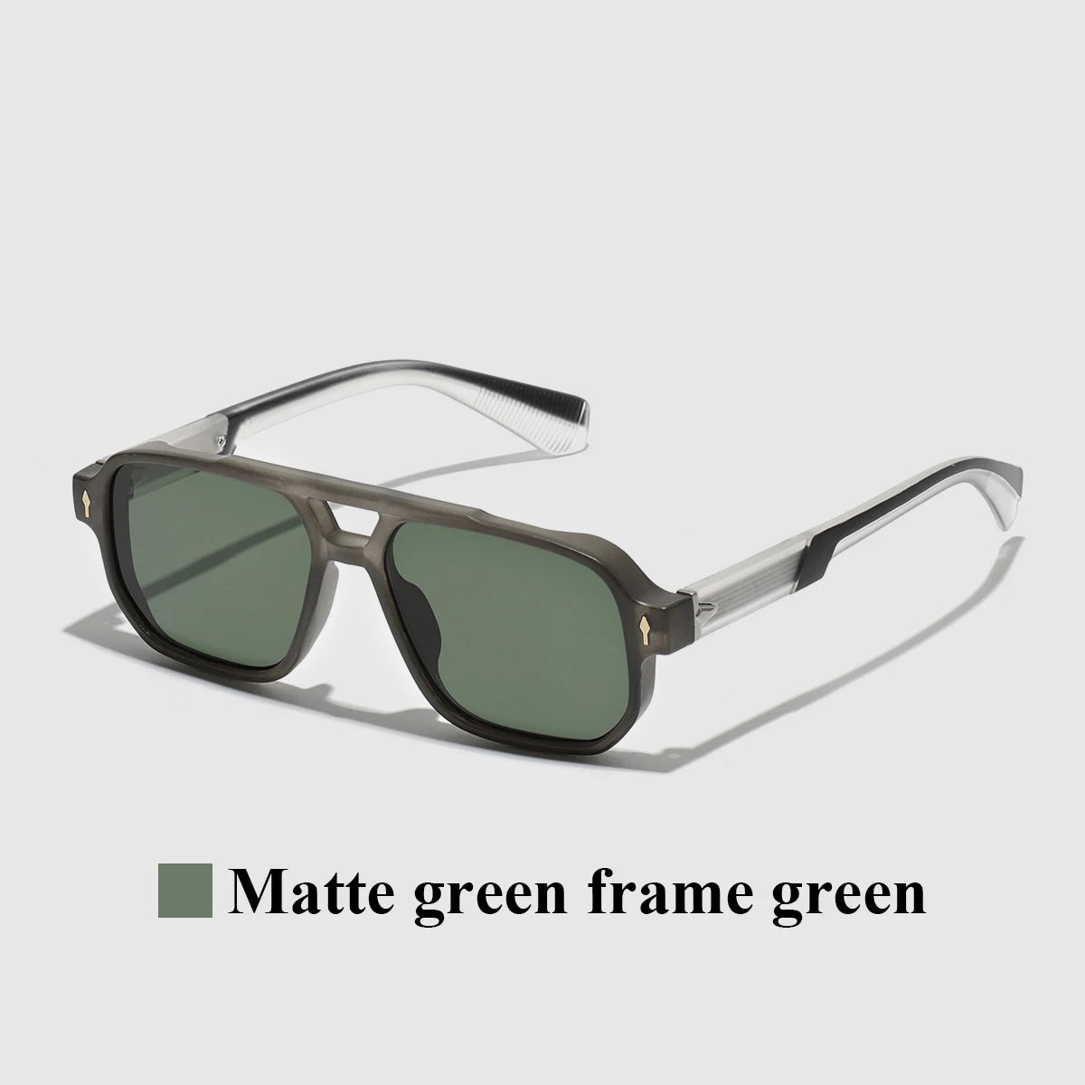 Lunettes de Soleil Rétro 2026 Monture Transparente UV400 – CLEVI Paris