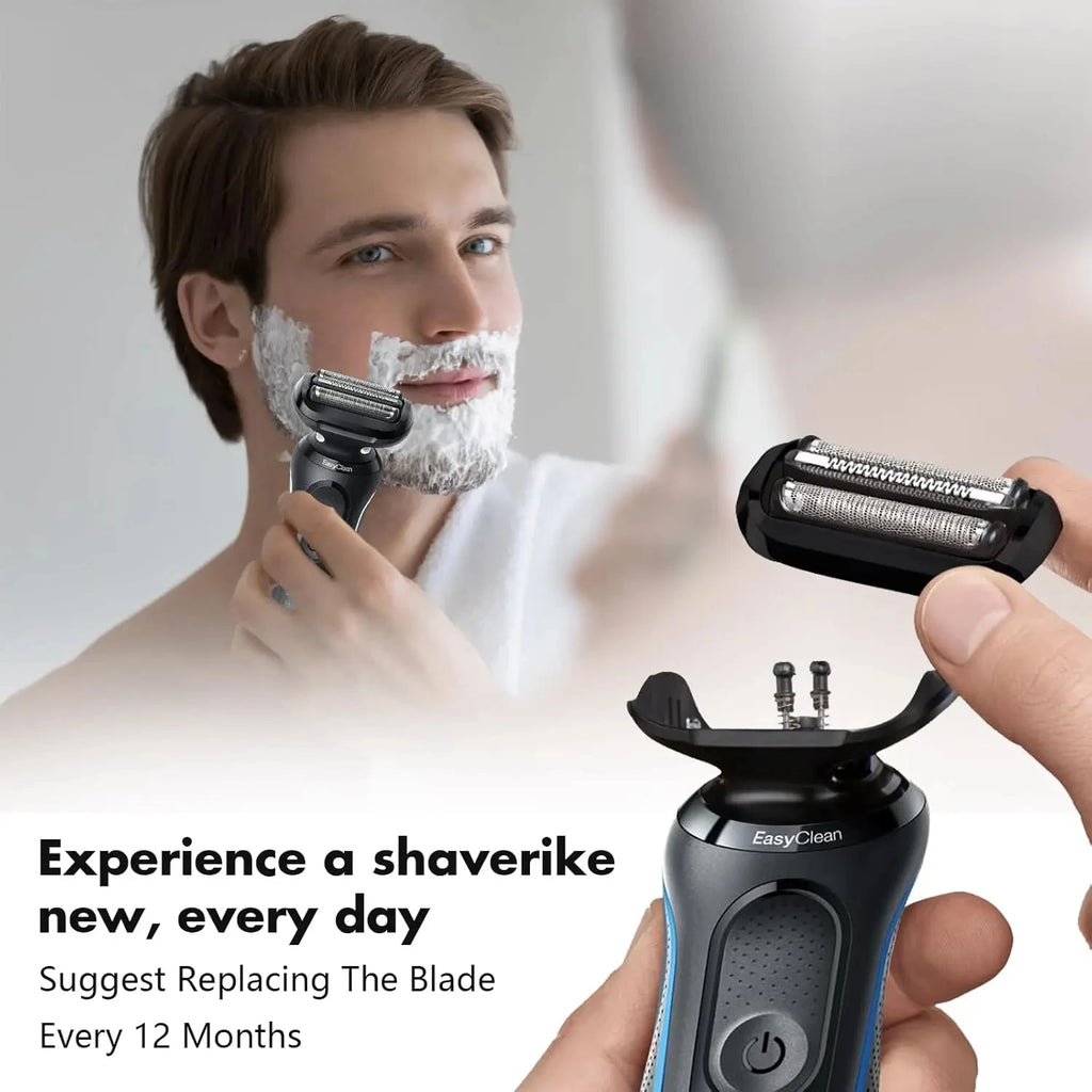 Tête de Remplacement 53B Compatible Braun Série 5 & 6 – Rasoir Électrique Homme
