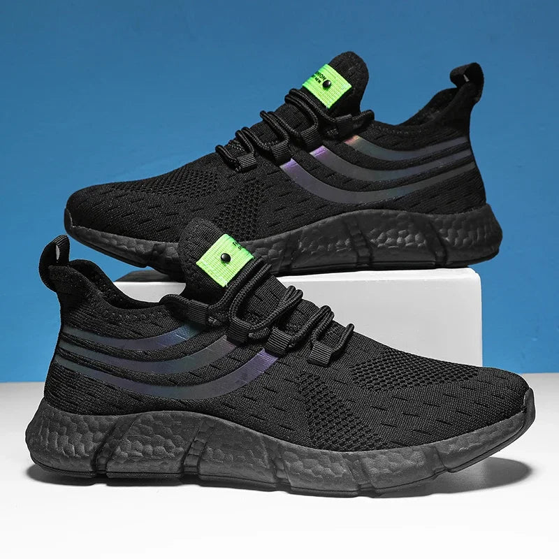 Baskets Unisexe Légères Respirantes – Semelle Antidérapante TPR Running Marche Sport Casual Pointures 36–46 – CLEVI Paris