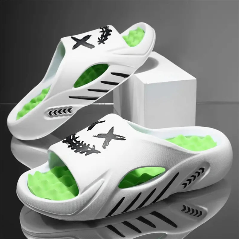 Claquettes Homme Sainimo EVA Antidérapantes – Slides Légers Grandes Tailles