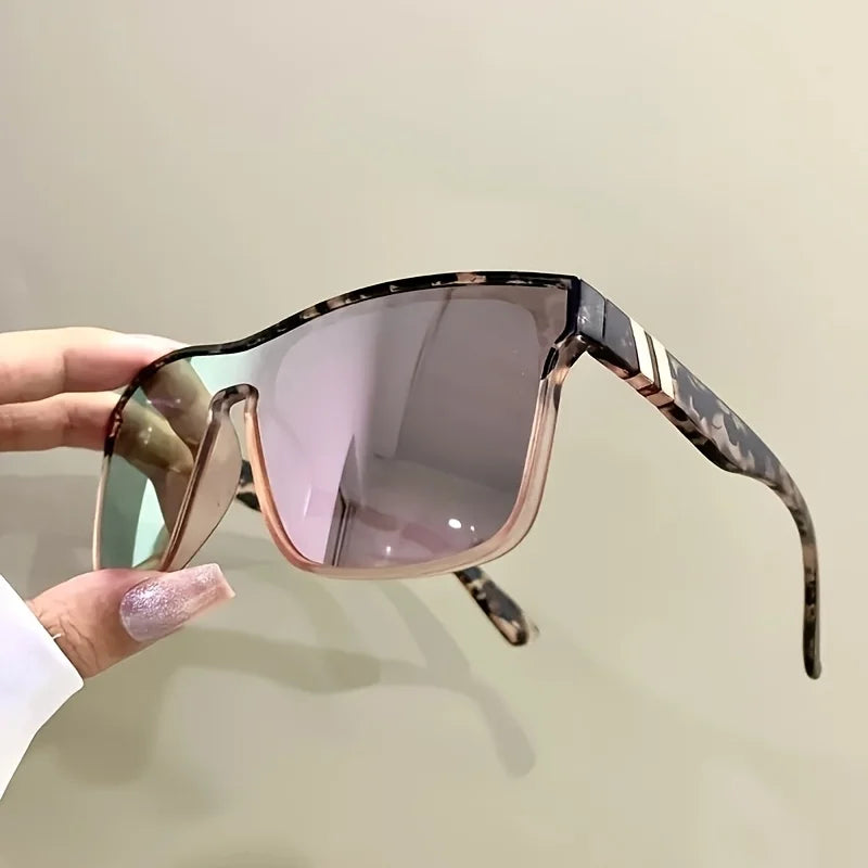 Lunettes de Soleil ZUIDID QS808b Imprimé Léopard UV400 Unisexe – CLEVI Paris