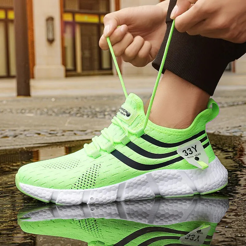 Baskets Homme Respirantes & Légères – Casual Sport Sneakers – CLEVI Paris